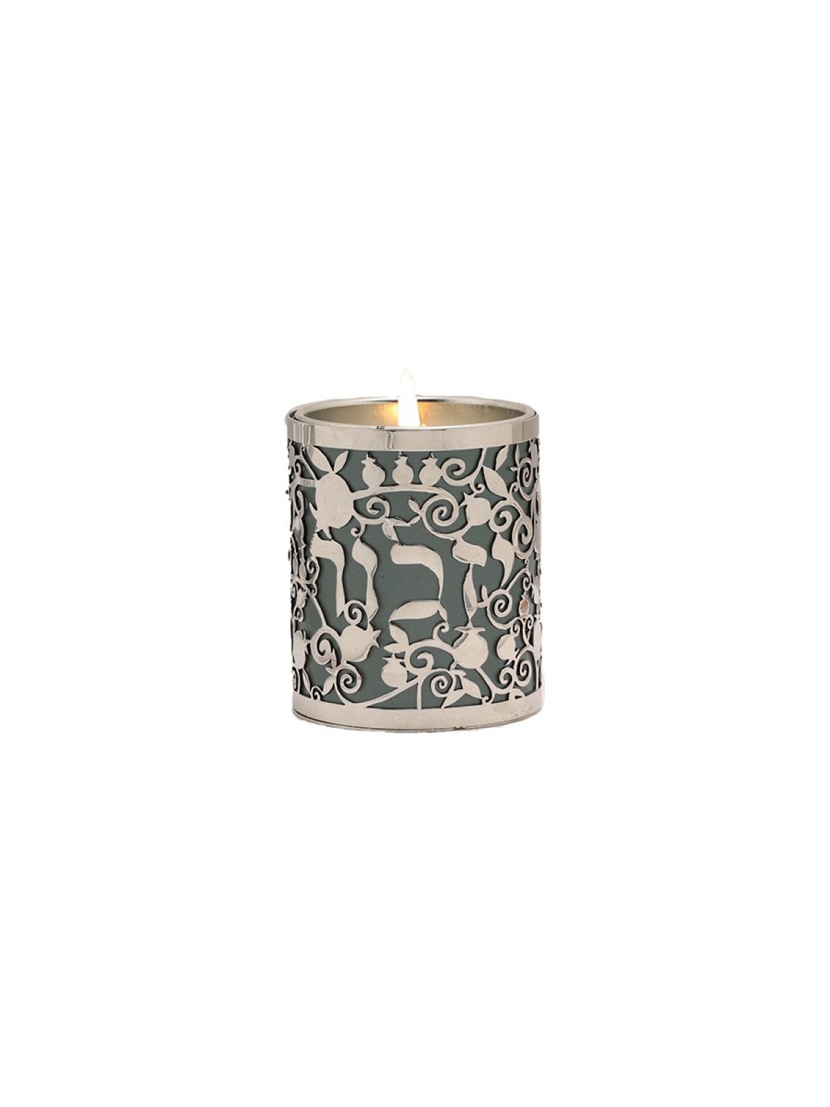 Yair Emanuel Yahrzeit Memorial Candle Holder Yiz... | Yahrzeit Candles