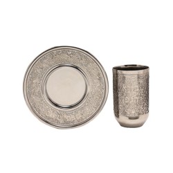 Yair Emanuel Kiddush Cup and Plate Pomegr... | Kiddush Cups by Emanuel