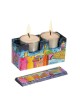 Yair Emanuel Hand Painted Travel Shabbat ... | Candlesticks by Emanuel