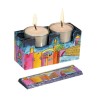 Yair Emanuel Hand Painted Travel Shabbat ... | Candlesticks by Emanuel