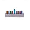 Yair Emanuel Cylindrical Candle Holders on Chanu... | Hanukkah Menorah