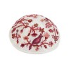 Yair Emanuel Kippah Embroidered Birds an... | Kippot & Hats by Emanuel