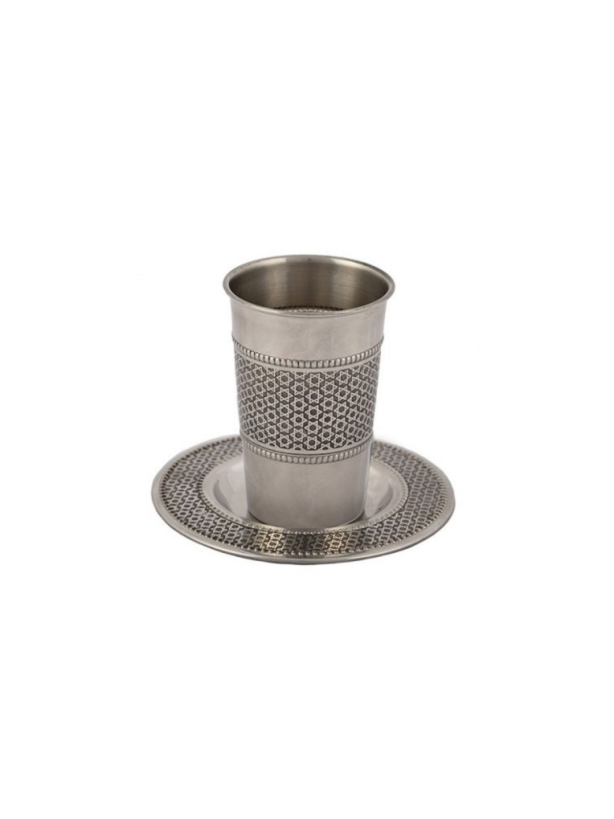 Yair Emanuel Stainless Steel Kiddush Cup ... | Kiddush Cups by Emanuel