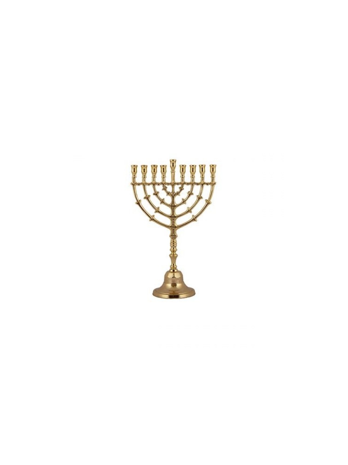 Yair Emanuel Bronze Color Classic Chanukah Menor... | Hanukkah Menorah
