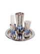 Yair Emanuel Hammered Aluminum Cone Shaped Havdalah... | Havdalah Sets