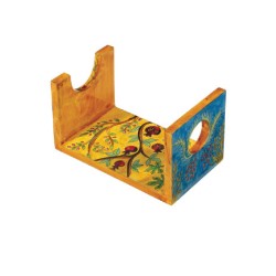 Yair Emanuel Hand Painted Wood Stand for ... | Jewish Gift from Israel
