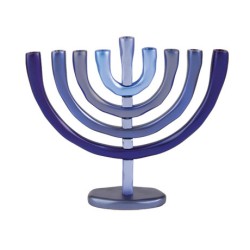 Yair Emanuel Anodized Aluminum Classic Arch Hanu... | Hanukkah Menorah