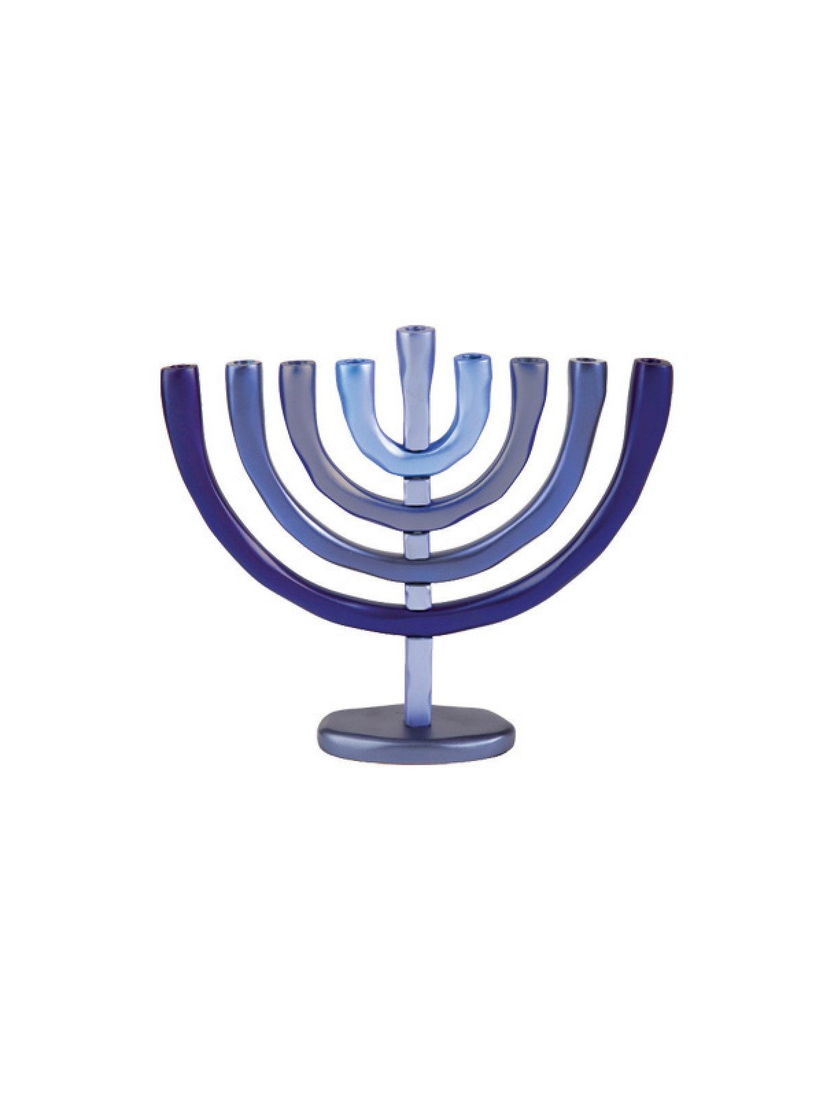 Yair Emanuel Anodized Aluminum Classic Arch Hanu... | Hanukkah Menorah
