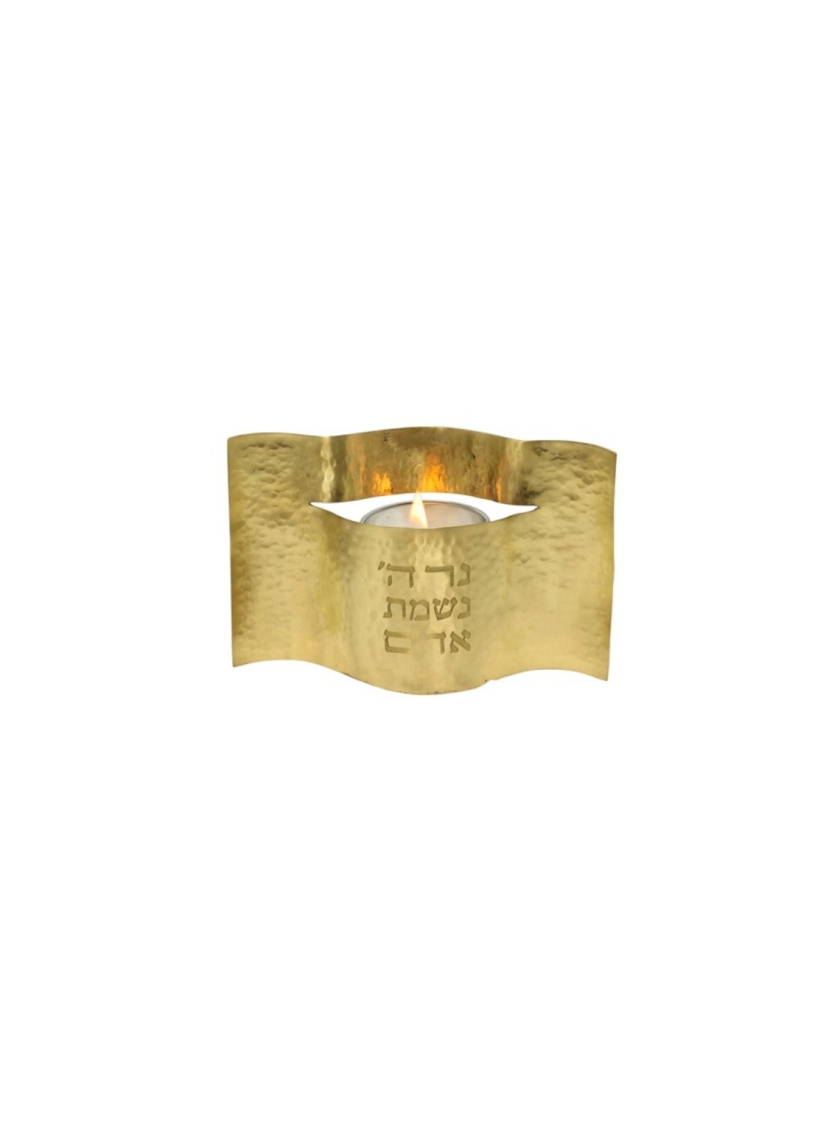 Yair Emanuel Yahrzeit Memorial Candle Holder Ham... | Yahrzeit Candles