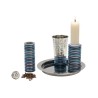 Yair Emanuel Contemporary 4 Piece Havdalah Set Stac... | Havdalah Sets