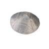 Yair Emanuel Basic Raw Silk Kippah Silve... | Kippot & Hats by Emanuel