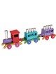 Yair Emanuel Anodized Aluminum Childs Train Hanu... | Hanukkah Menorah
