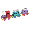 Yair Emanuel Anodized Aluminum Childs Train Hanu... | Hanukkah Menorah