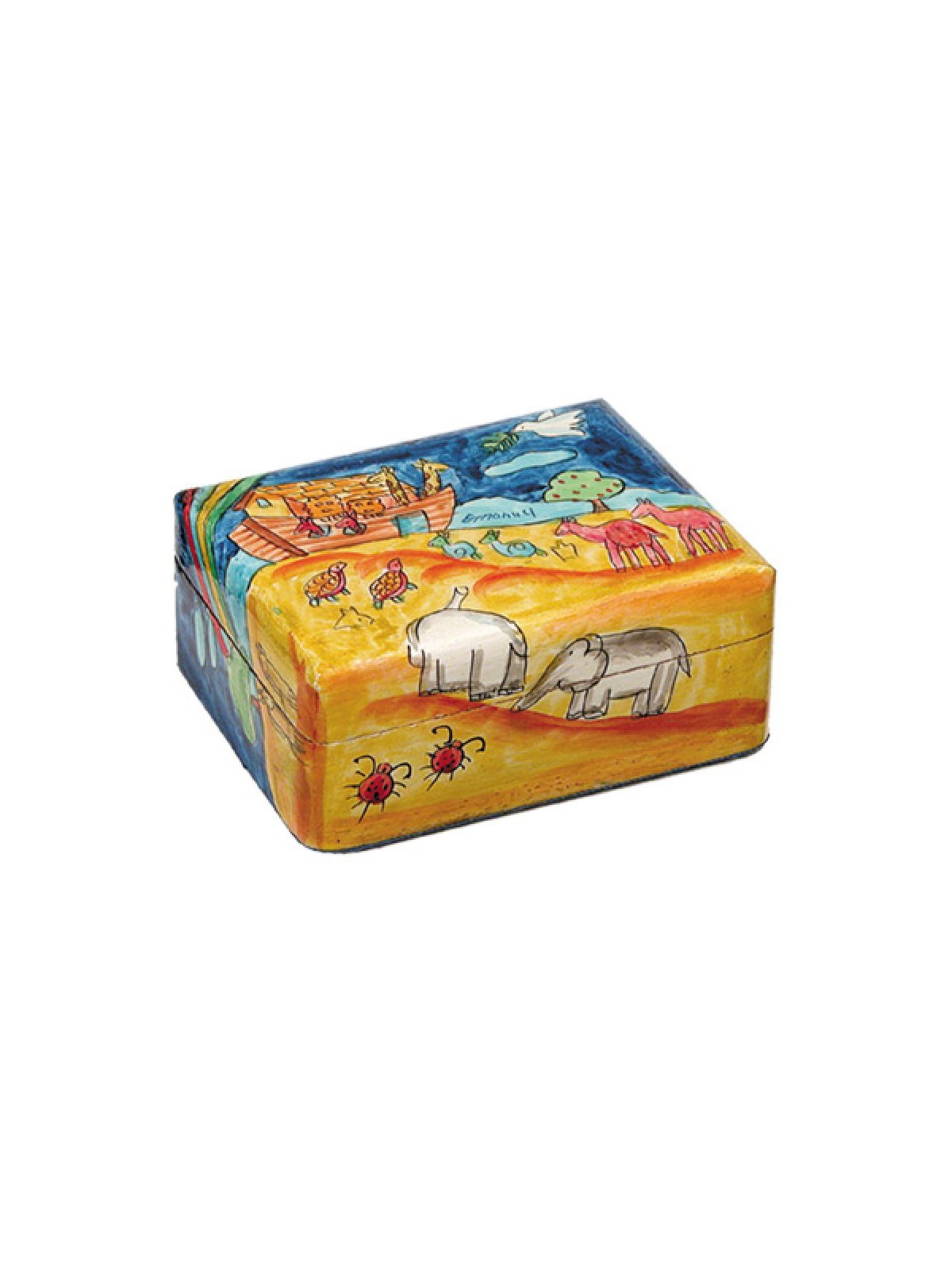 Yair Emanuel Hand Painted Small Wood Jewelr... | Gift Ideas by Emanuel