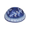 Yair Emanuel Embroidered Kippah Pomegran... | Kippot & Hats by Emanuel