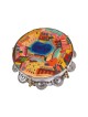 Yair Emanuel Hand Painted Leather Tambourin... | Gift Ideas by Emanuel