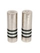 Yair Emanuel Hammered Nickel Salt and Peppe... | Salt & Pepper Shakers