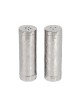 Yair Emanuel Hammered Nickel Salt and Peppe... | Salt & Pepper Shakers