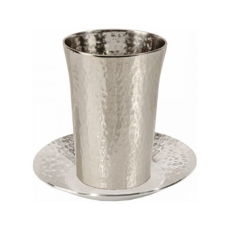 Yair Emanuel Kiddush Cup and Plate Unador... | Kiddush Cups by Emanuel