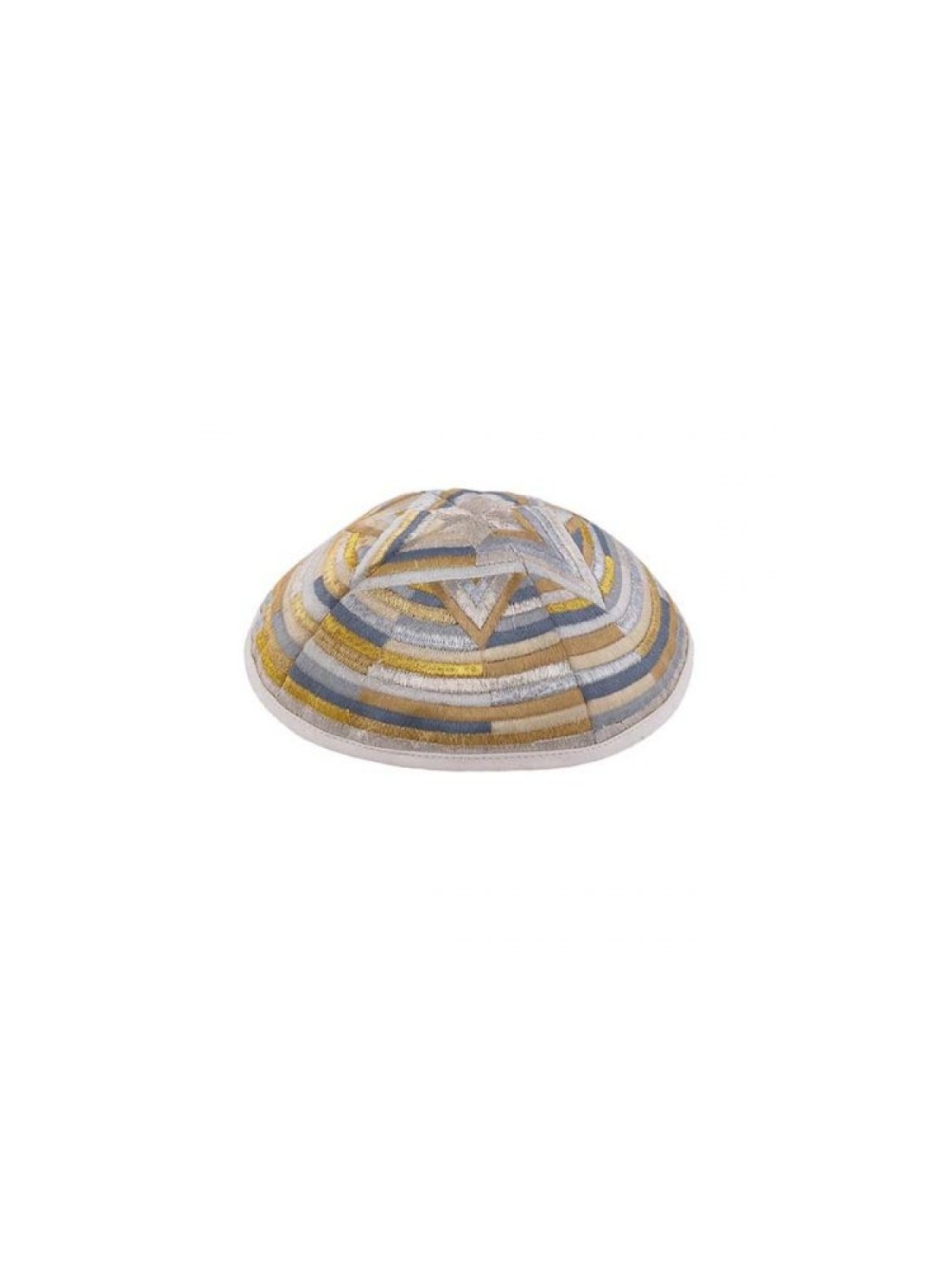 Yair Emanuel Embroidered Kippah Large St... | Kippot & Hats by Emanuel