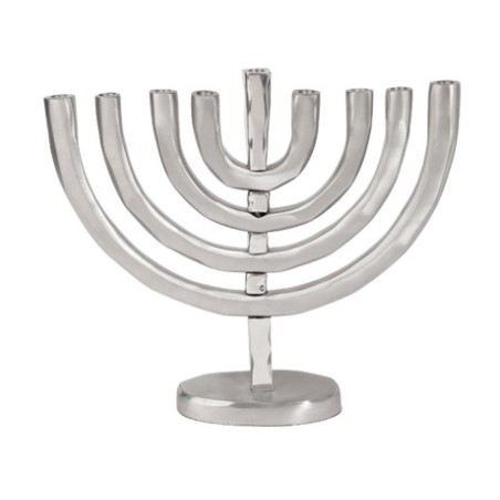 Yair Emanuel Anodized Aluminum Classic Arch Hanu... | Hanukkah Menorah