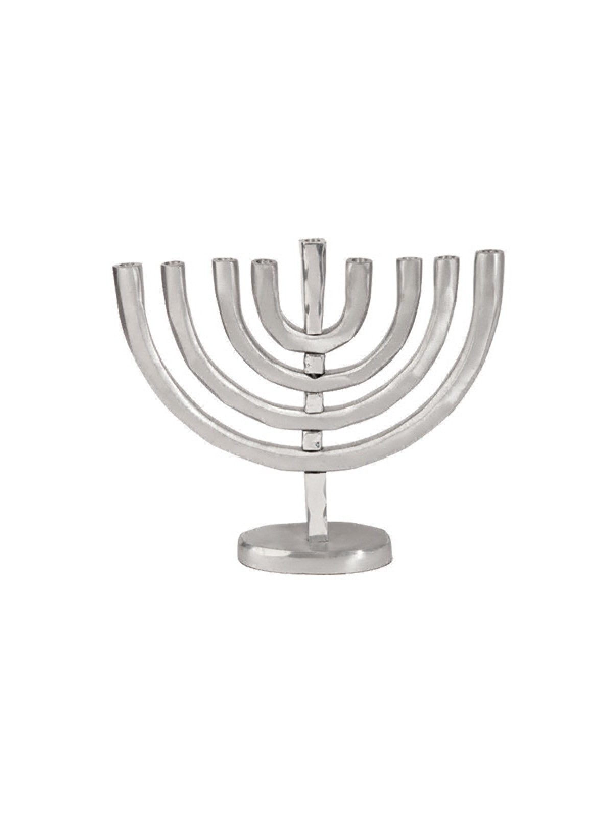 Yair Emanuel Anodized Aluminum Classic Arch Hanu... | Hanukkah Menorah