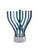 Yair Emanuel Flames Image Chanukah Menorah Shade... | Hanukkah Menorah