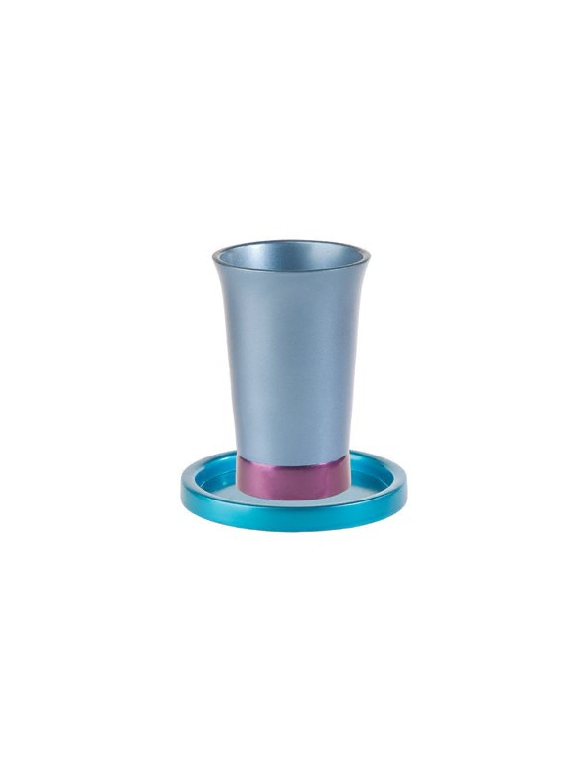 Yair Emanuel Anodized Aluminum Kiddush Cup and Sauce... | Kiddush Cups