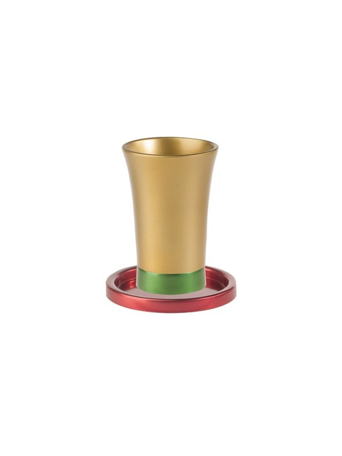 Yair Emanuel Anodized Aluminum Kiddush Cup and Sauce... | Kiddush Cups