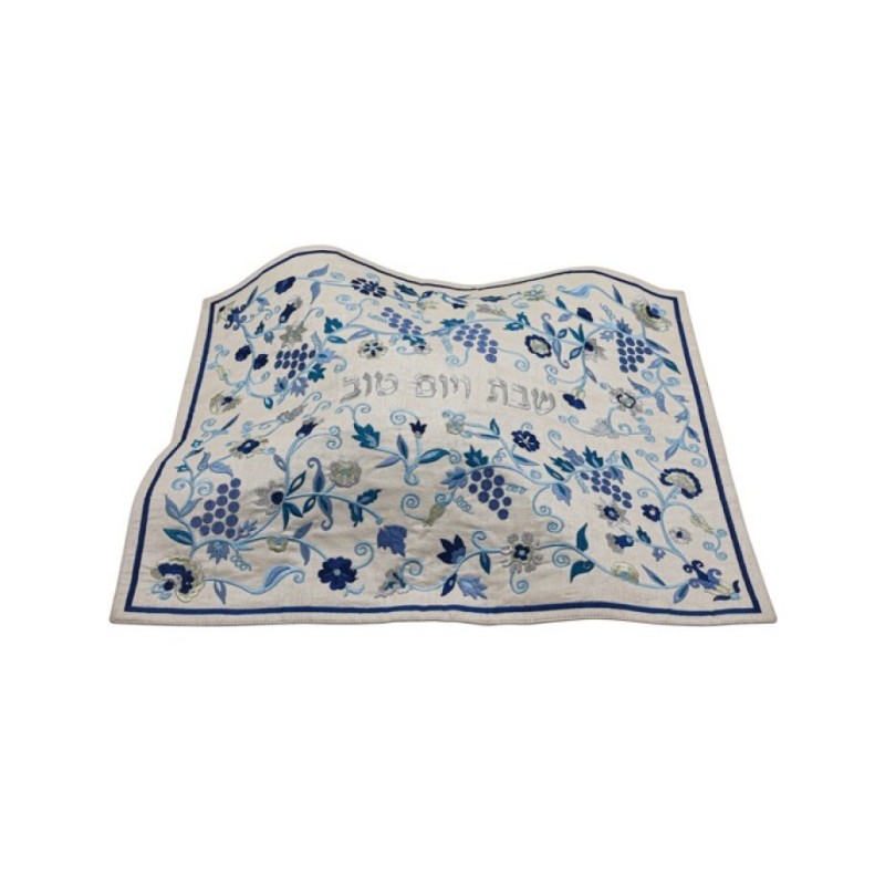 Yair Emanuel Challah Cover Embroidered Grapevine a... | Challah Covers