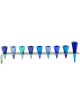 Yair Emanuel Anodized Aluminum Cones Hanukkah Me... | Hanukkah Menorah