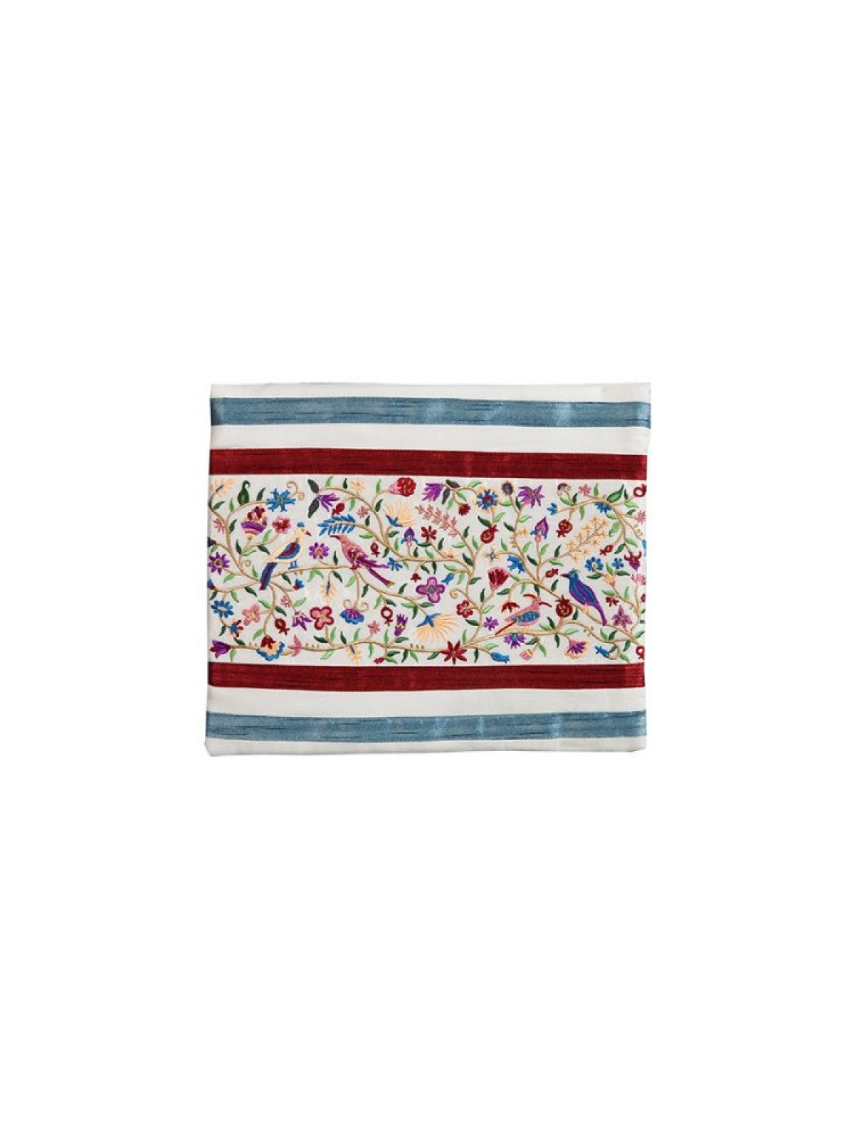 Yair Emanuel Embroidered Tallit Bag %96 Pas... | Talit & Tefillin Bags