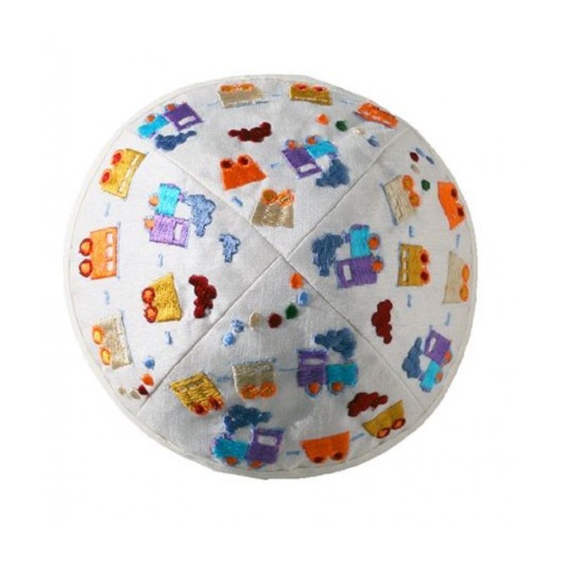 Yair Emanuel Kippah for Children %96 Emb... | Kippot & Hats by Emanuel