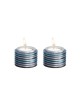 Yair Emanuel Small Tea Light Candlesticks Stacked Di... | Candlesticks