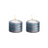 Yair Emanuel Small Tea Light Candlesticks Stacked Di... | Candlesticks