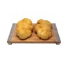 Yair Emanuel Grained Wood Challah Board with Decor... | Challah Boards