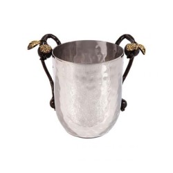 Yair Emanuel Stainless Steel Netilat Yadayim Wash Cup C... | Wash Cups