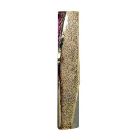 Yair Emanuel Mezuzah Case Geometric Style and... | Mezuzahs by Emanuel
