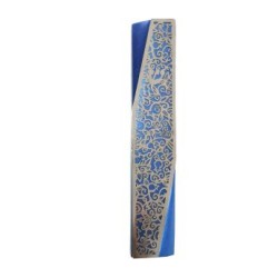 Yair Emanuel Mezuzah Case Geometric Style and... | Mezuzahs by Emanuel