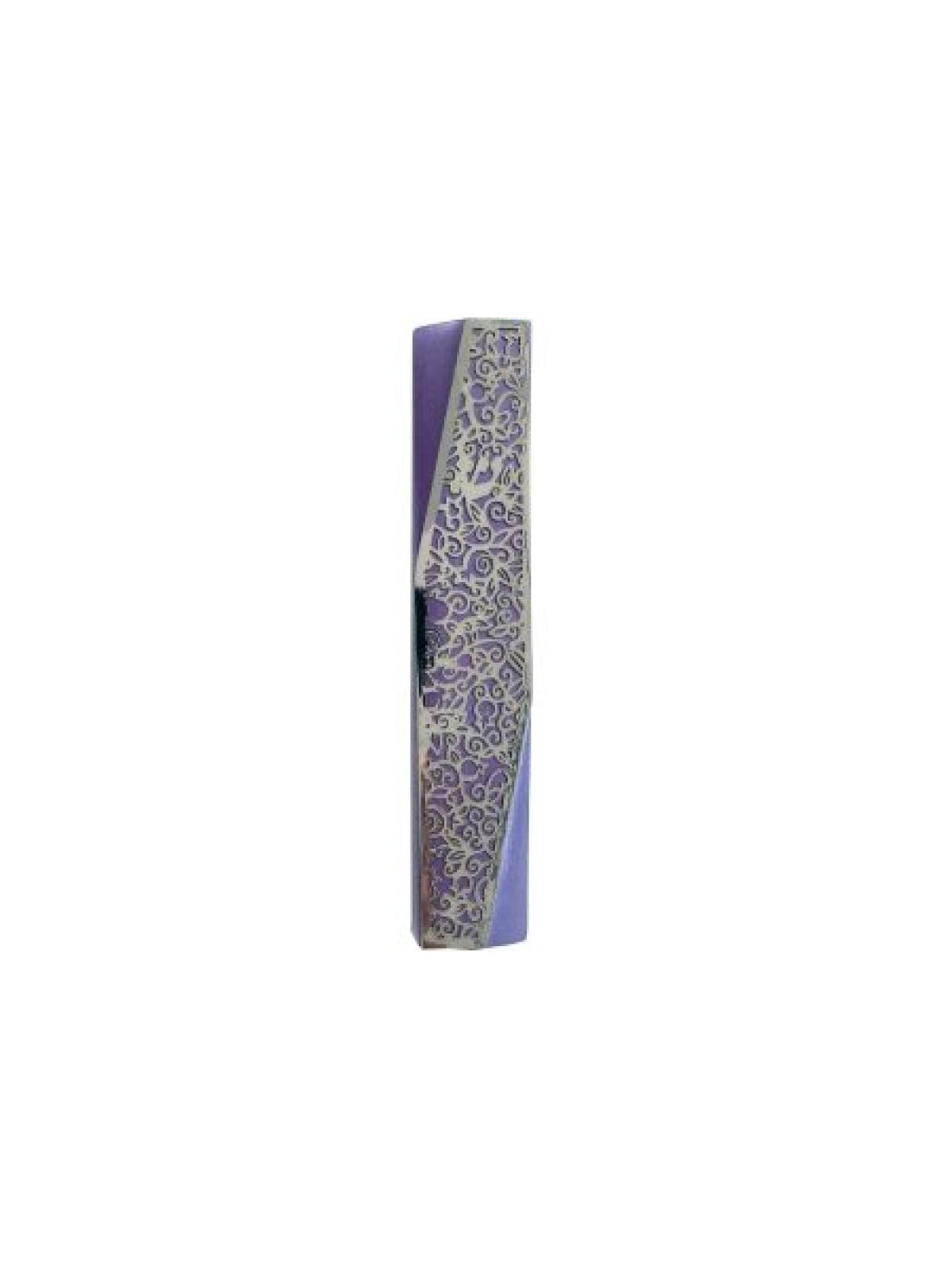 Yair Emanuel Mezuzah Case Geometric Style and... | Mezuzahs by Emanuel