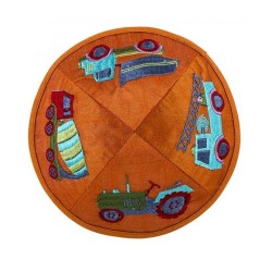 Yair Emanuel Kippah for Children %96 Emb... | Kippot & Hats by Emanuel