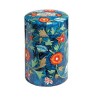 Round Floral Tzedakah Box by Emanuel | Tzedakah boxes