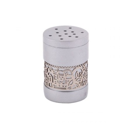 Yair Emanuel Silver Havdalah Besamim Spice Holder w... | Havdalah Sets