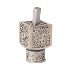 Yair Emanuel Hanukkah Dreidel and Stand Cutout Pomegrana... | Dreidels