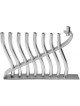 Yair Emanuel Anodized Aluminum Hanukkah Menorah ... | Hanukkah Menorah