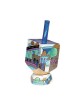 Yair Emanuel Hand Painted Wood Dreidel on Stand Blue Sma... | Dreidels