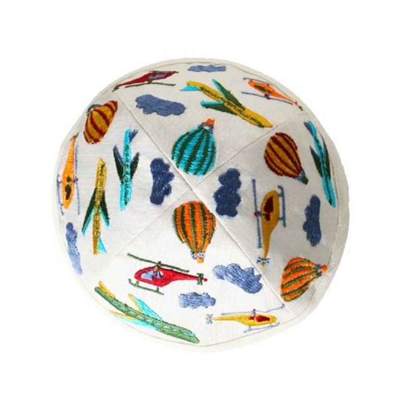 Yair Emanuel Kippah for Children %96 Emb... | Kippot & Hats by Emanuel