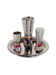 Yair Emanuel Hammered Aluminum Cone Shaped Havdalah... | Havdalah Sets