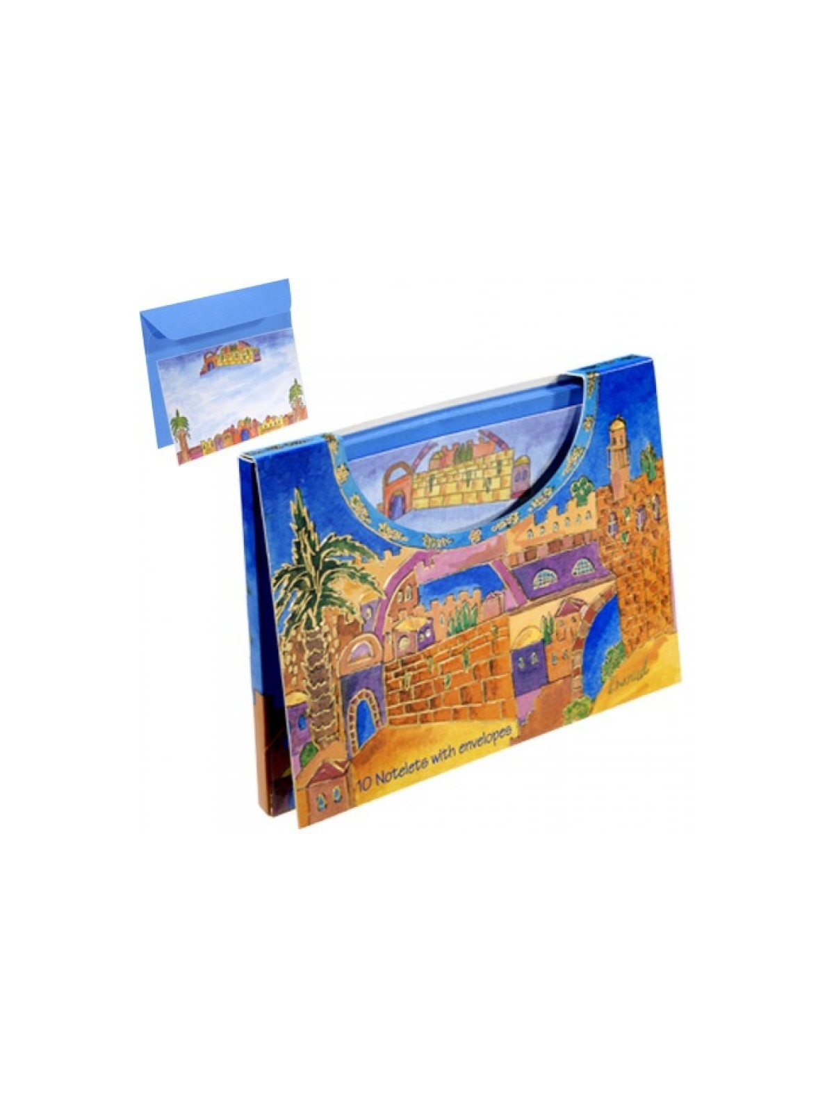 Yair Emanuel Notelets and Matching Envelopes i... | Judaica Stationery
