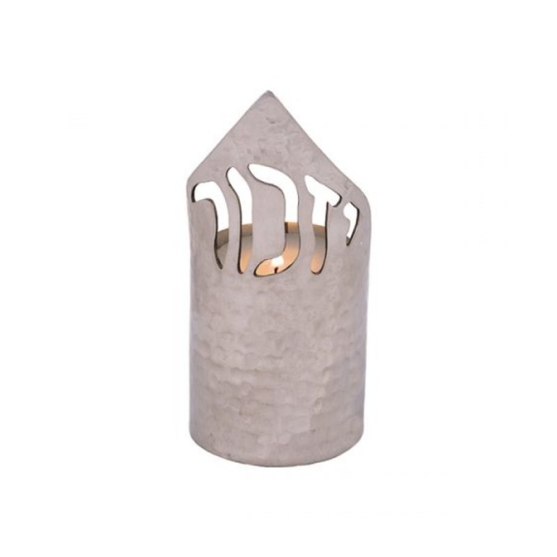 Bougie commémorative Yahrzeit en forme de flamme de Yair Emanuel... | Bougies Yahrzeit